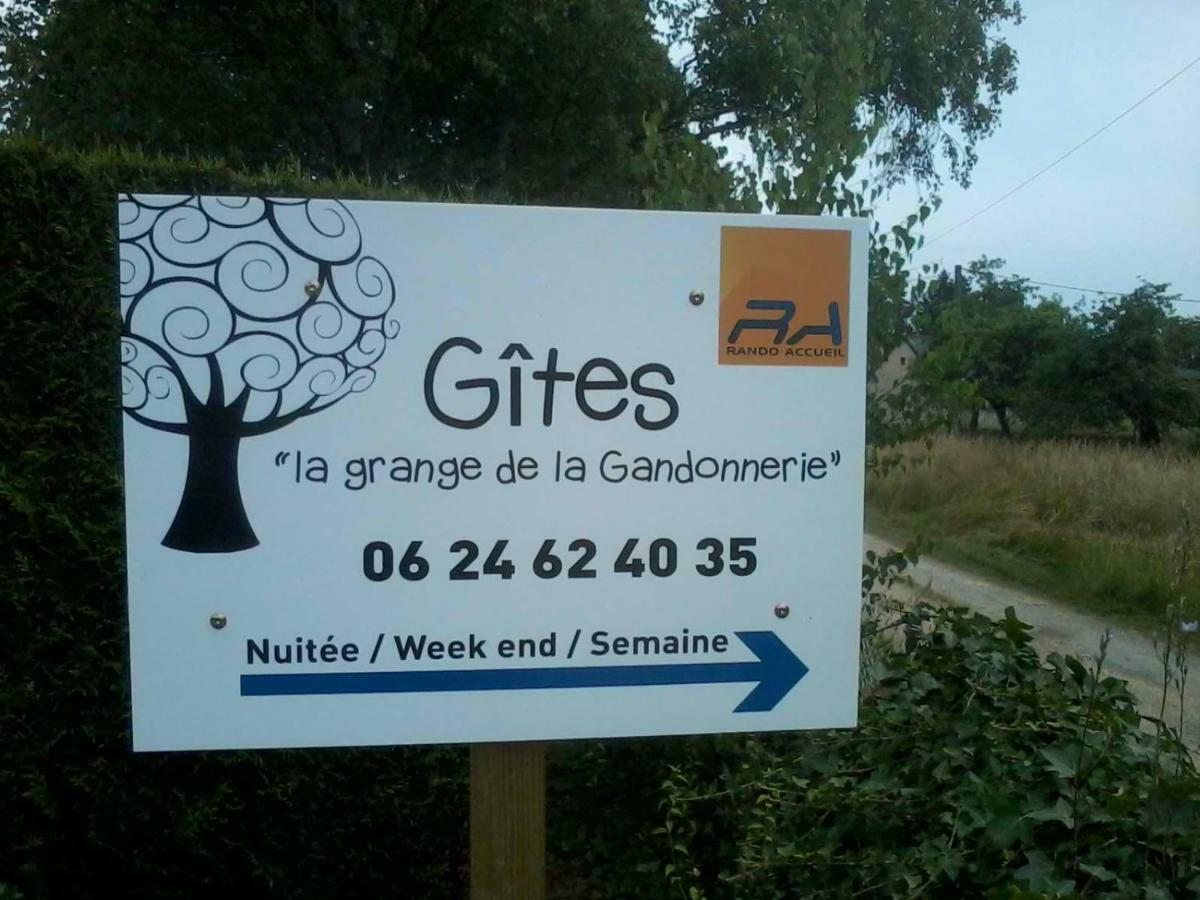 La Grange De La Gandonnerie Vila Baugé Exterior foto
